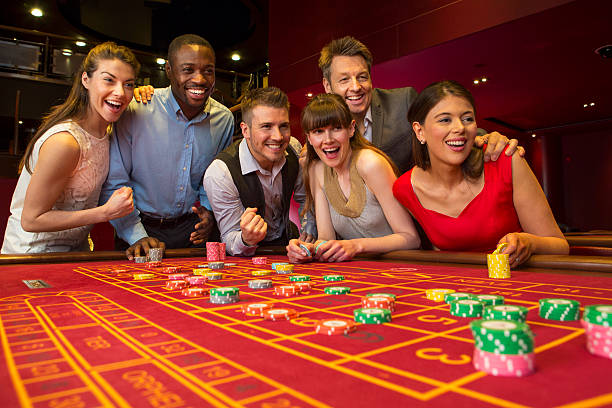 Casino Hold'em live dealer table on jvs platform